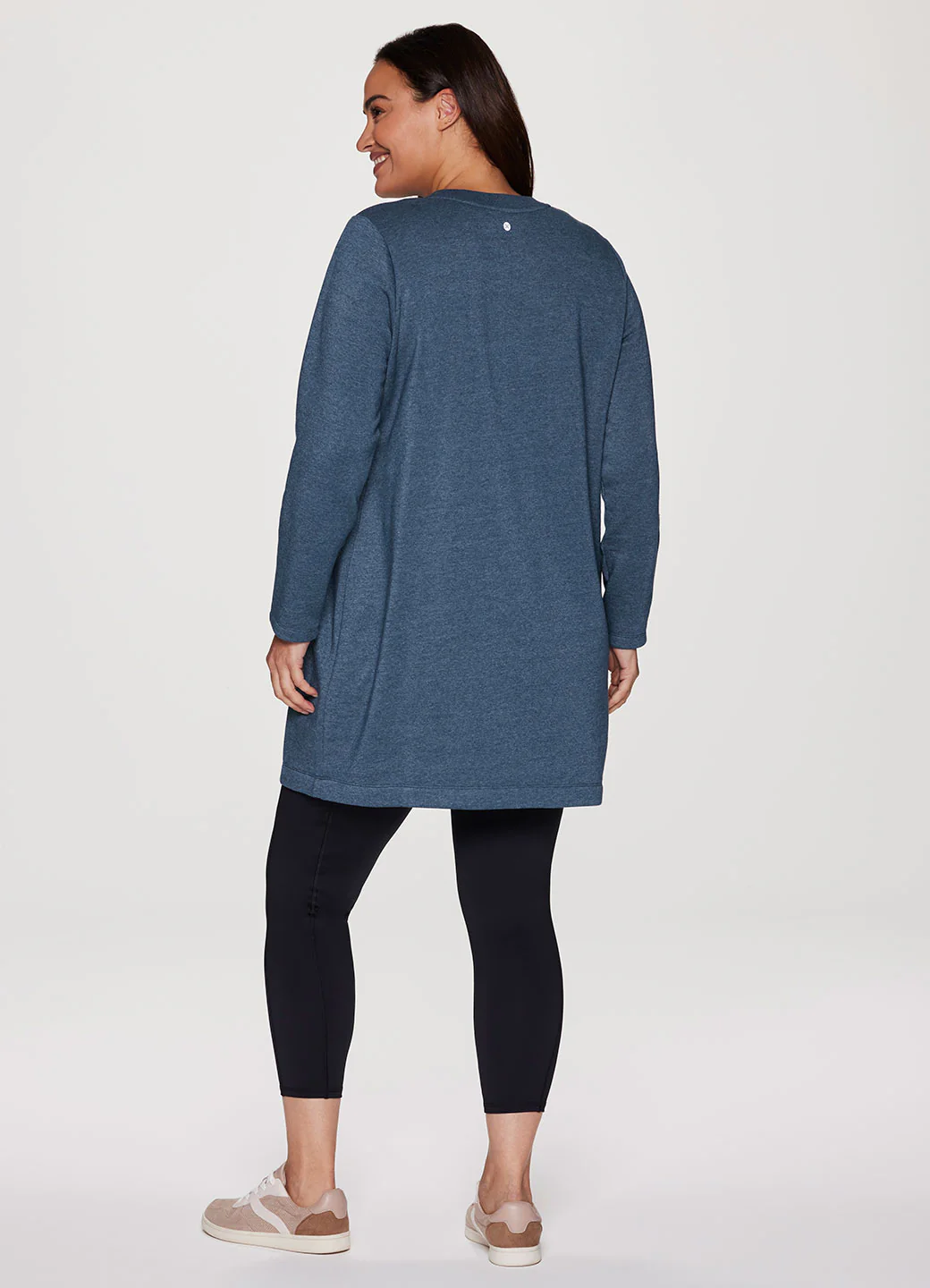 Plus Prime Fleece Crewneck Dress - Image 6