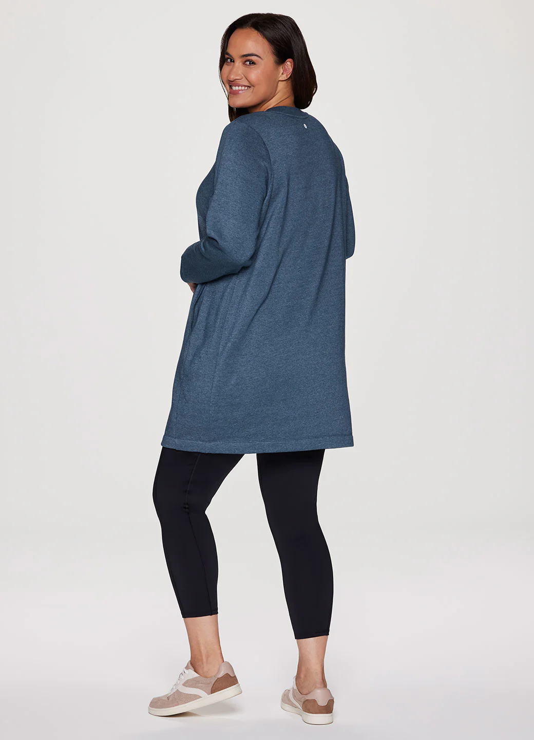 Plus Prime Fleece Crewneck Dress - Image 8