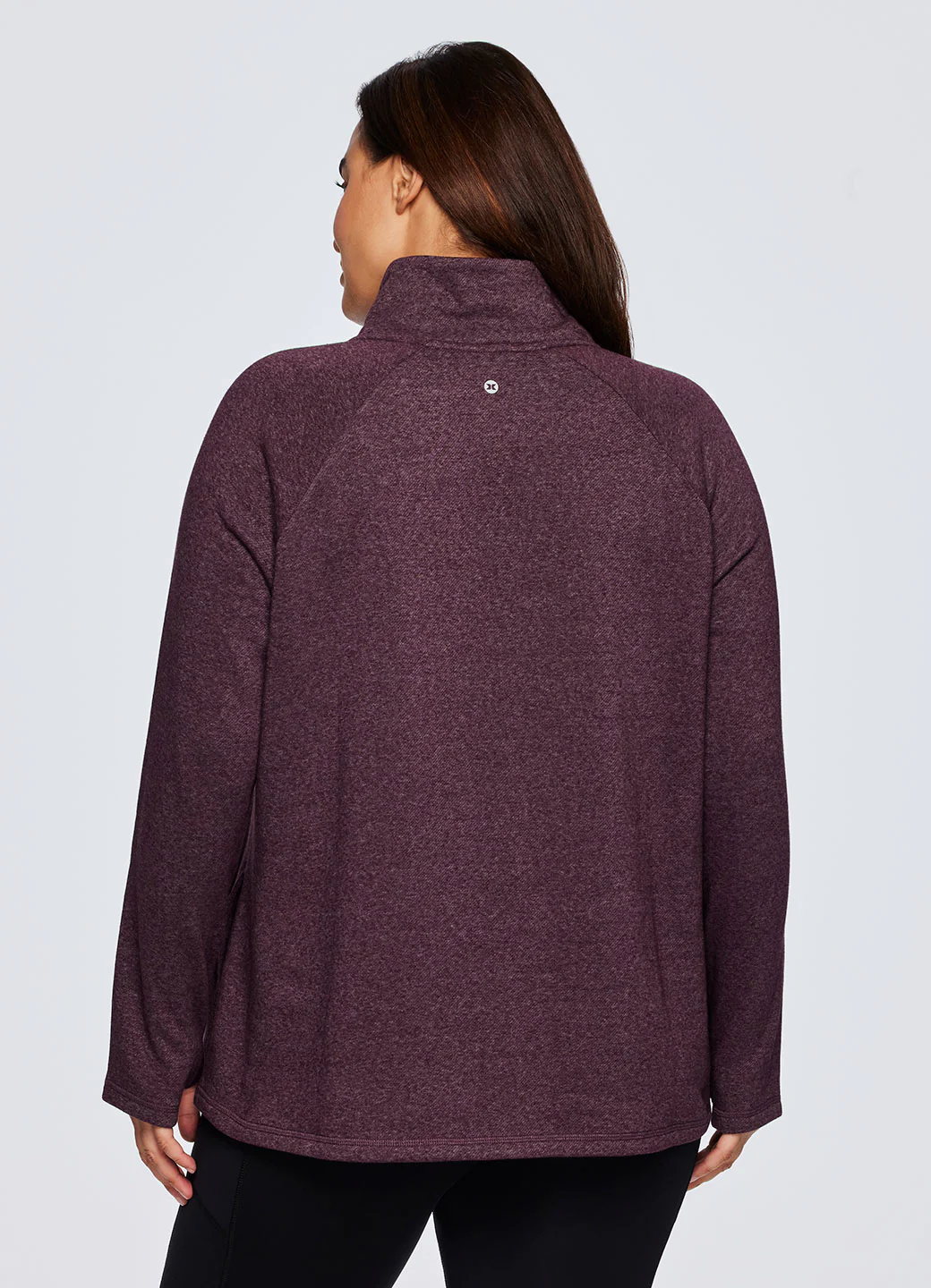 Plus Prime Ready To Roll Fleece Zip Mock Neck Pullover - Image 17