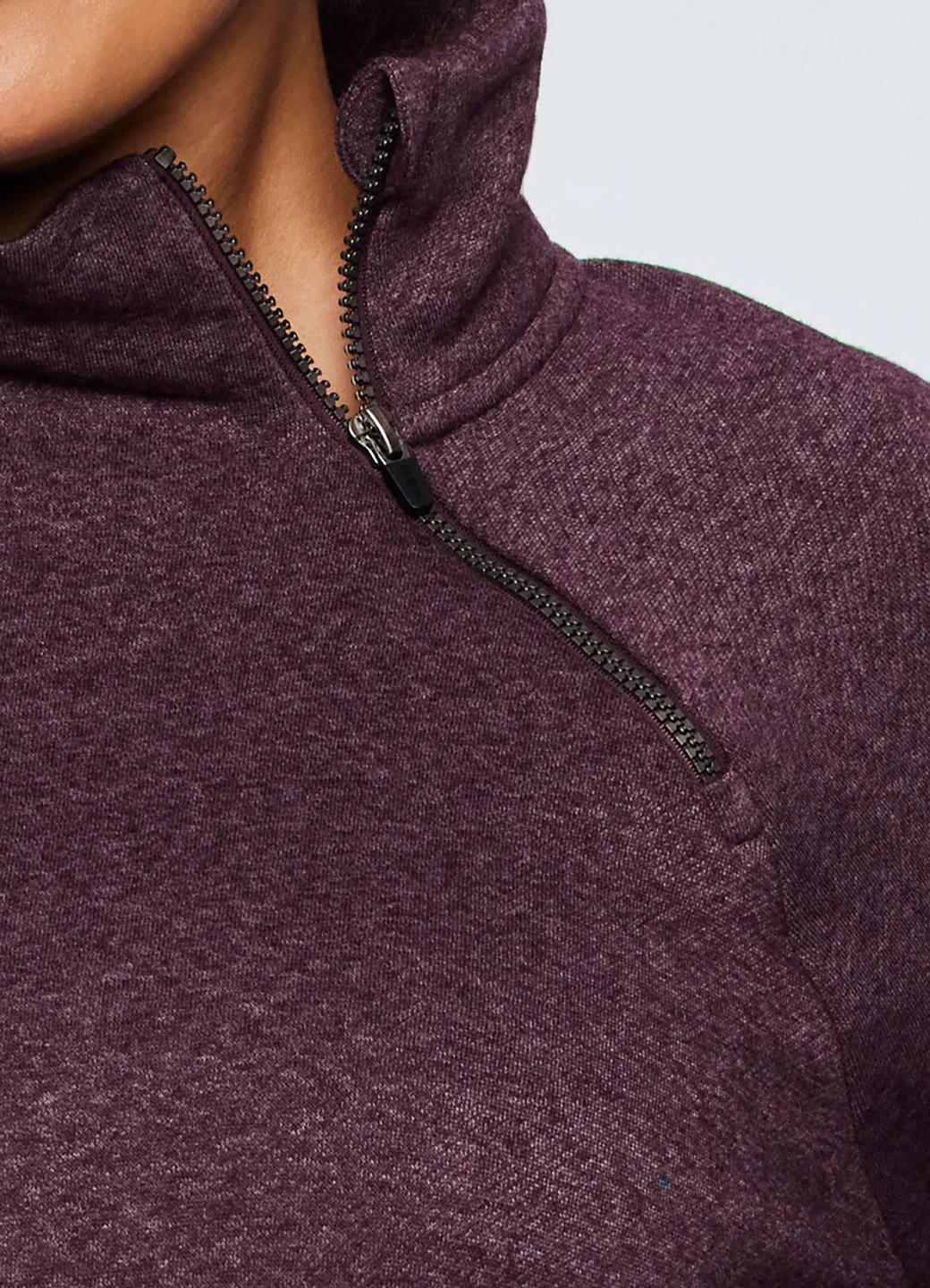 Plus Prime Ready To Roll Fleece Zip Mock Neck Pullover - Image 20