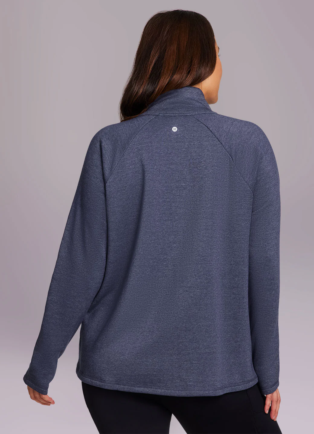 Plus Prime Ready To Roll Fleece Zip Mock Neck Pullover - Image 23