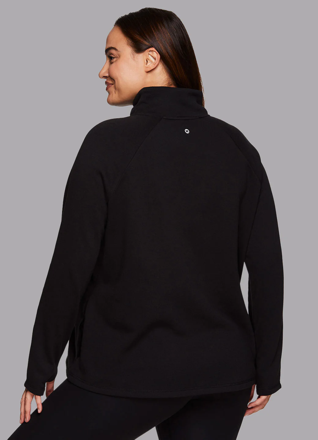 Plus Prime Ready To Roll Fleece Zip Mock Neck Pullover - Image 27