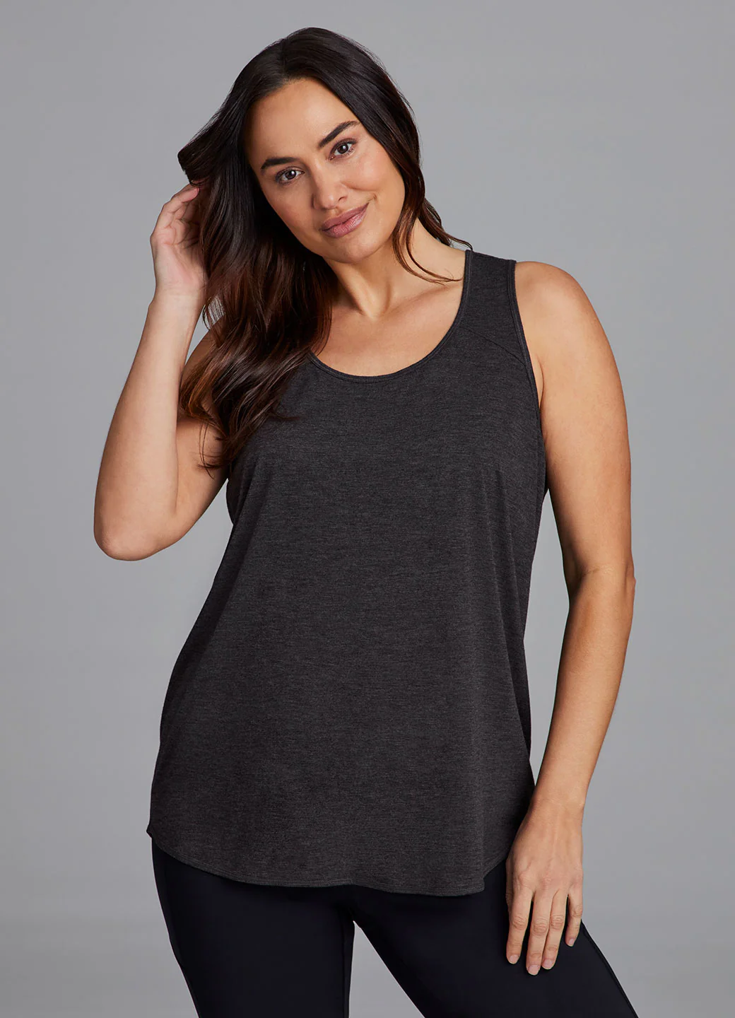 Plus Prime Relaxed Twist Back Tank Top - Image 46