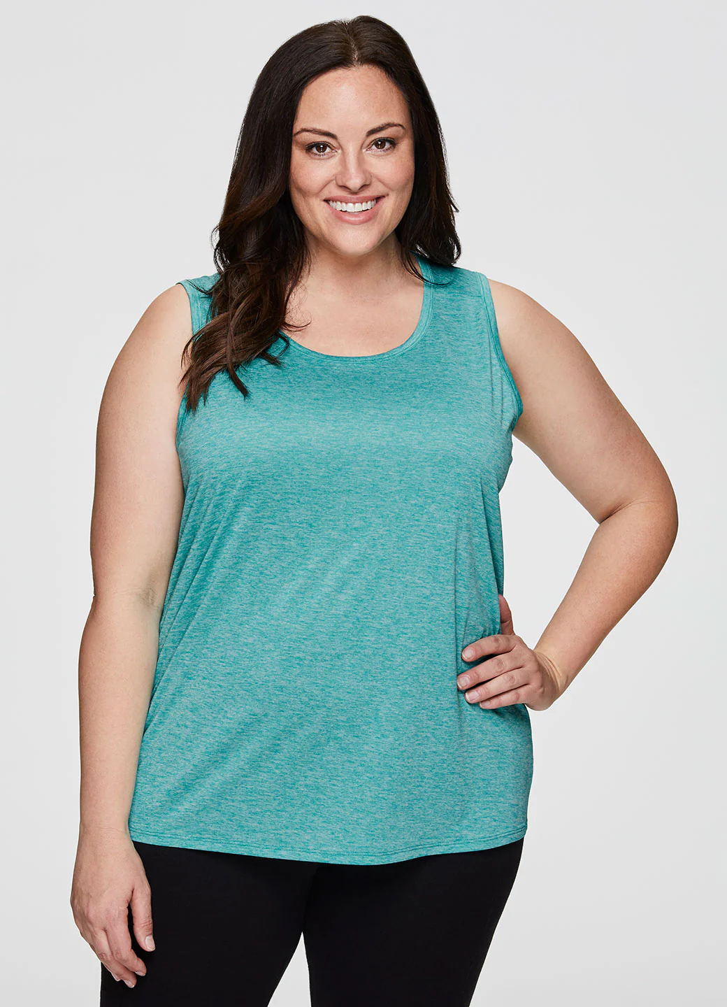 Plus Stratus Crewneck Lattice Back Tank - Image 10