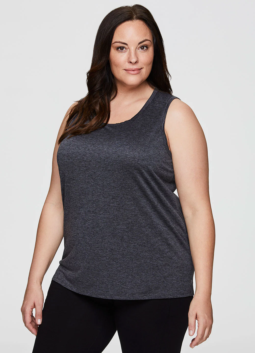Plus Stratus Crewneck Lattice Back Tank - Image 3