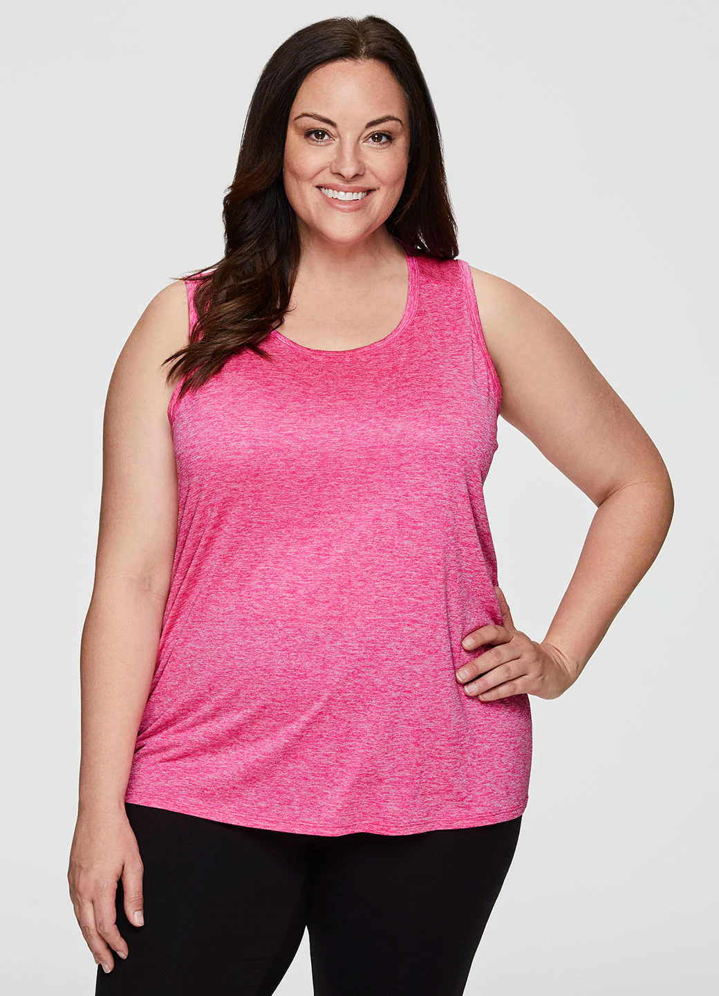 Plus Stratus Crewneck Lattice Back Tank - Image 6