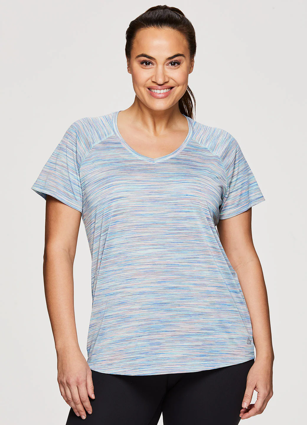 Plus Stratus Short Sleeve V-Neck Tee Shirt - Image 15