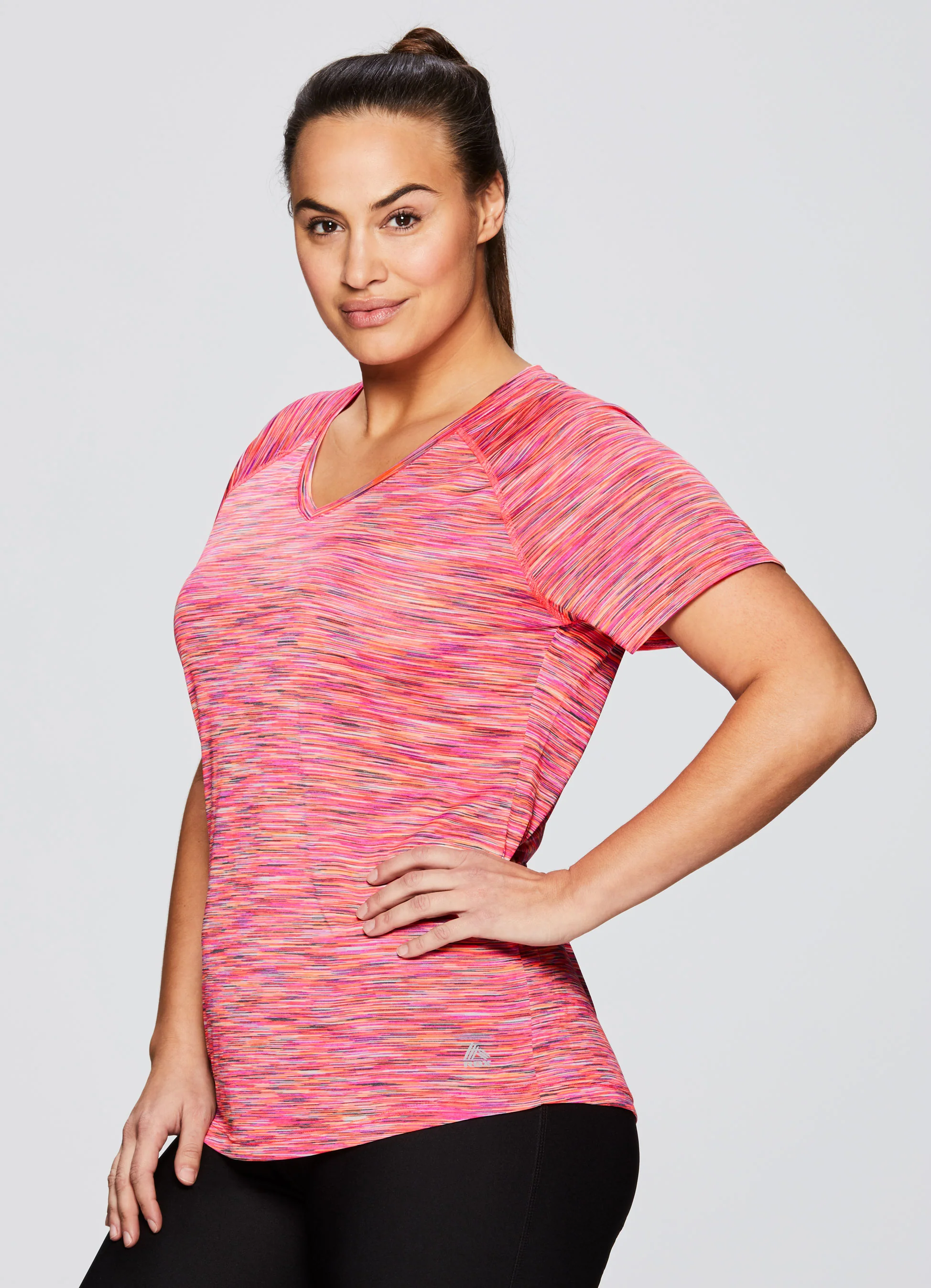 Plus Stratus Short Sleeve V-Neck Tee Shirt - Image 18