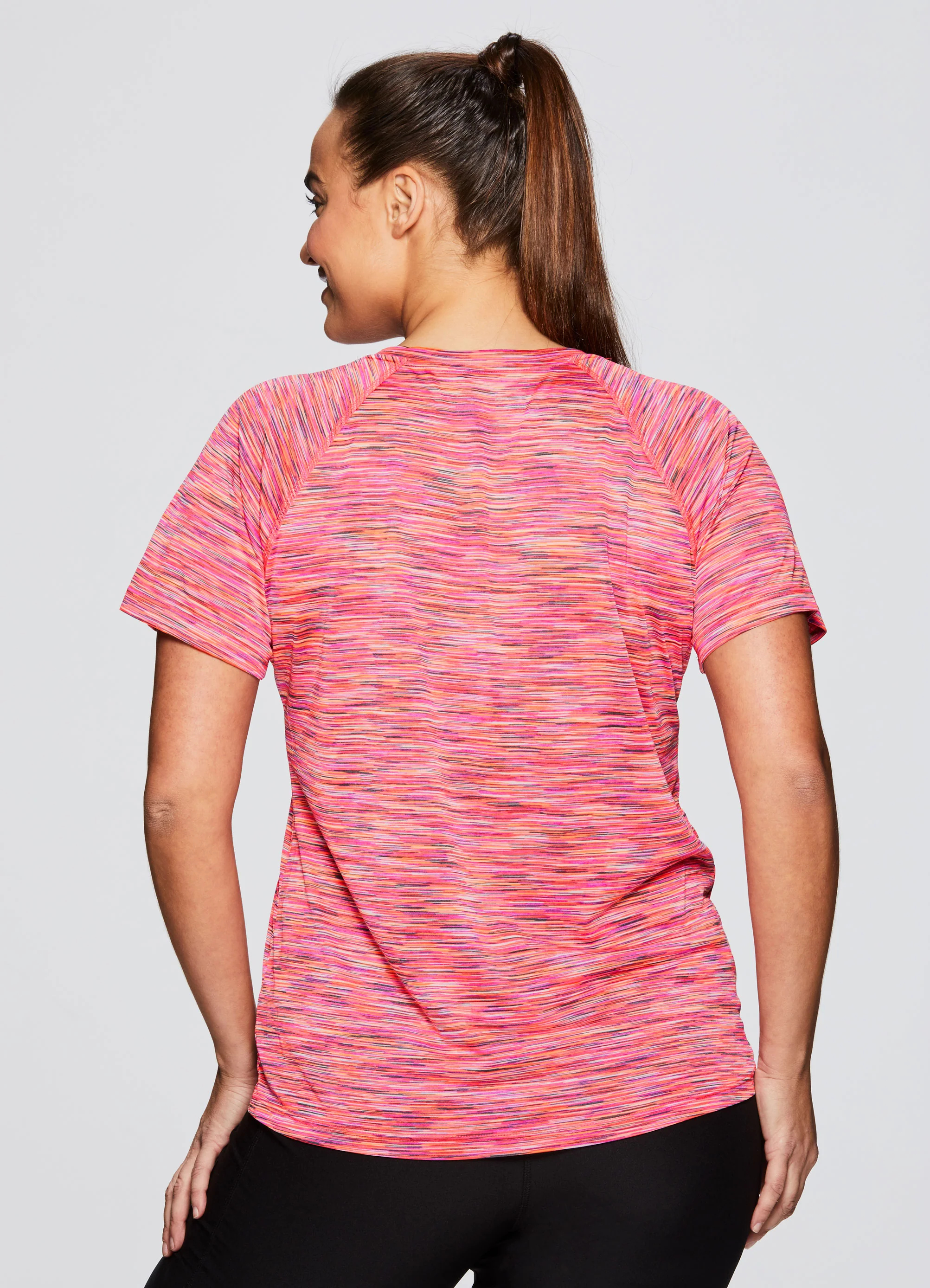 Plus Stratus Short Sleeve V-Neck Tee Shirt - Image 19