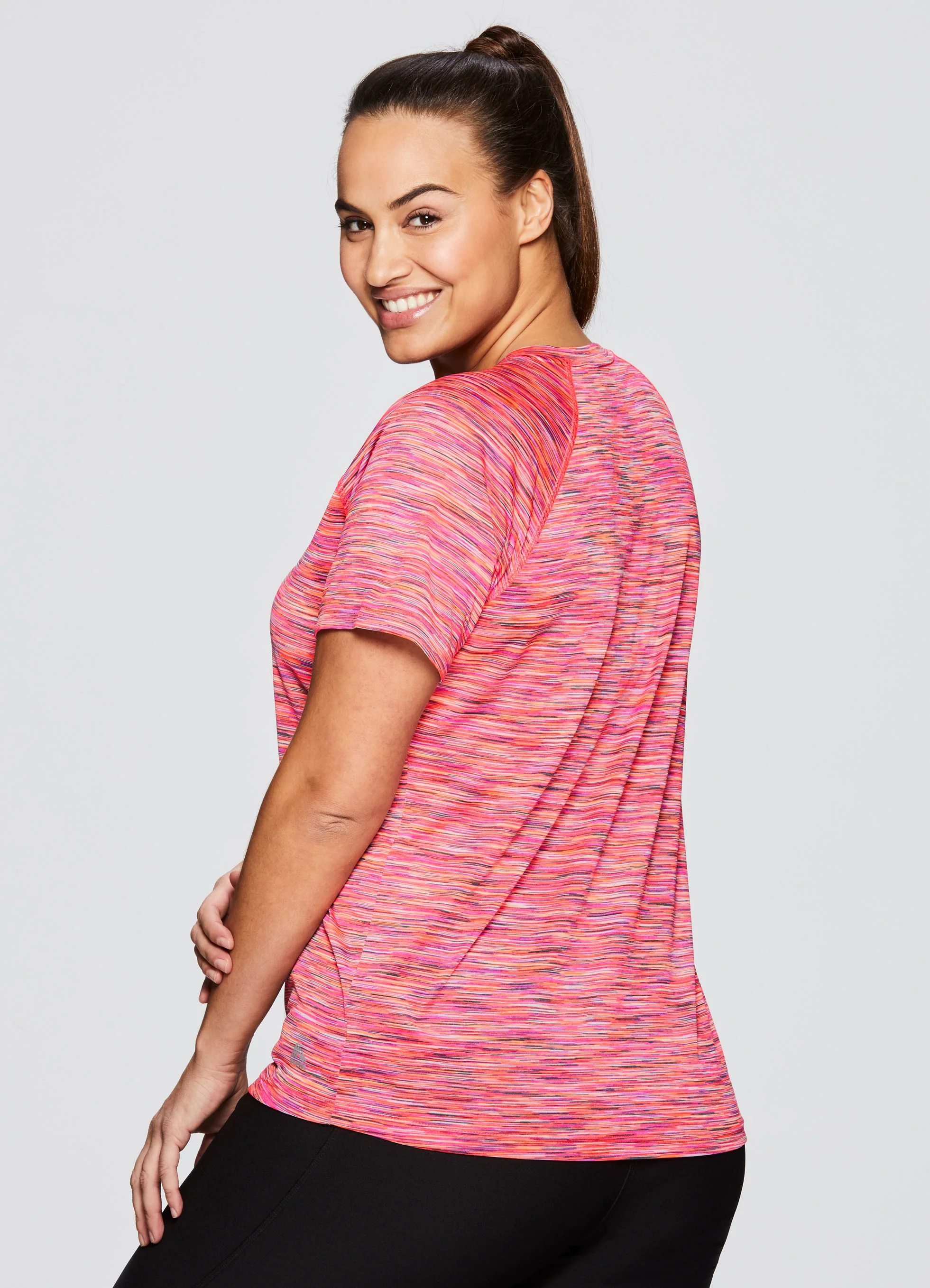 Plus Stratus Short Sleeve V-Neck Tee Shirt - Image 21