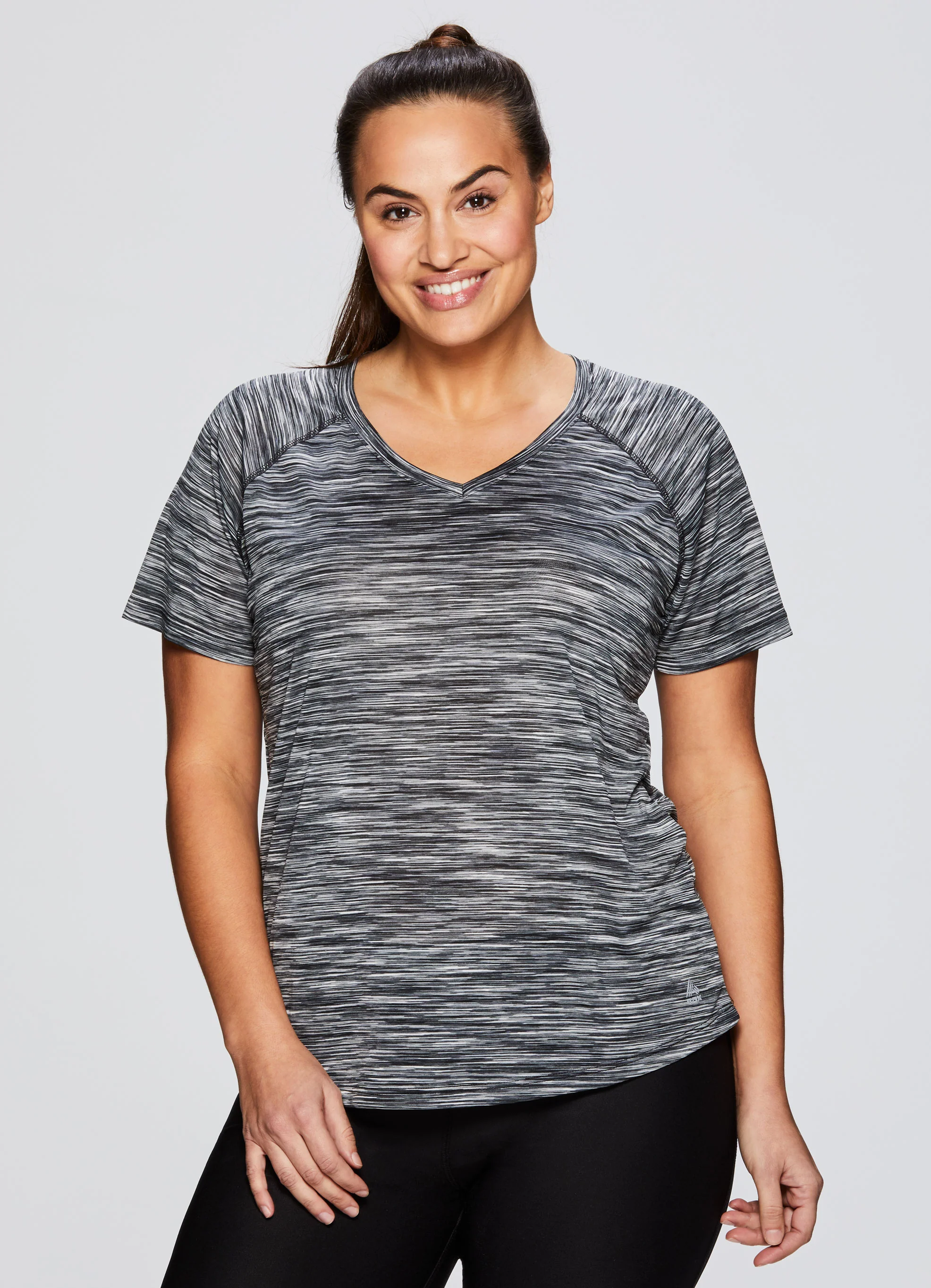 Plus Stratus Short Sleeve V-Neck Tee Shirt - Image 22