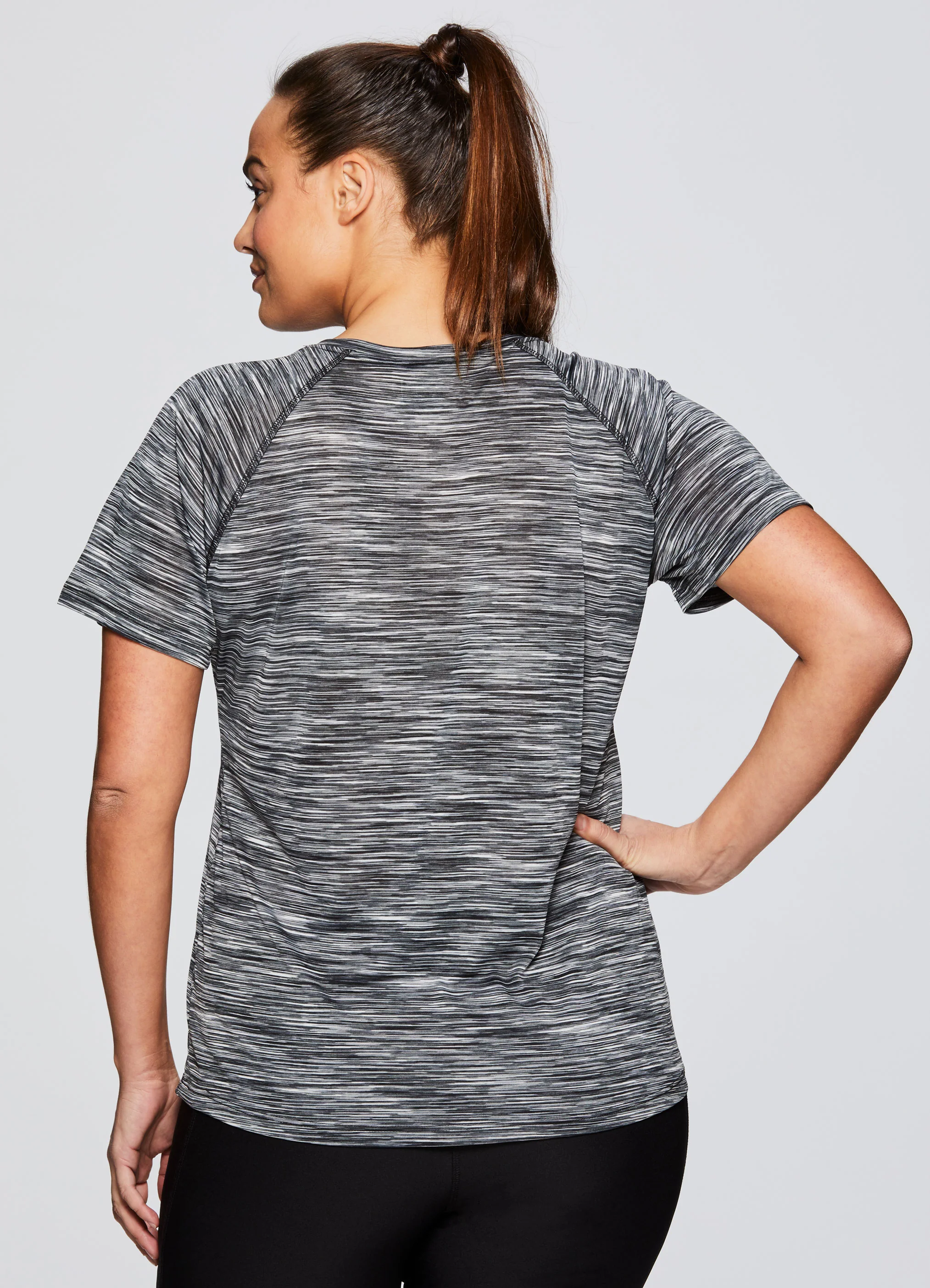 Plus Stratus Short Sleeve V-Neck Tee Shirt - Image 24