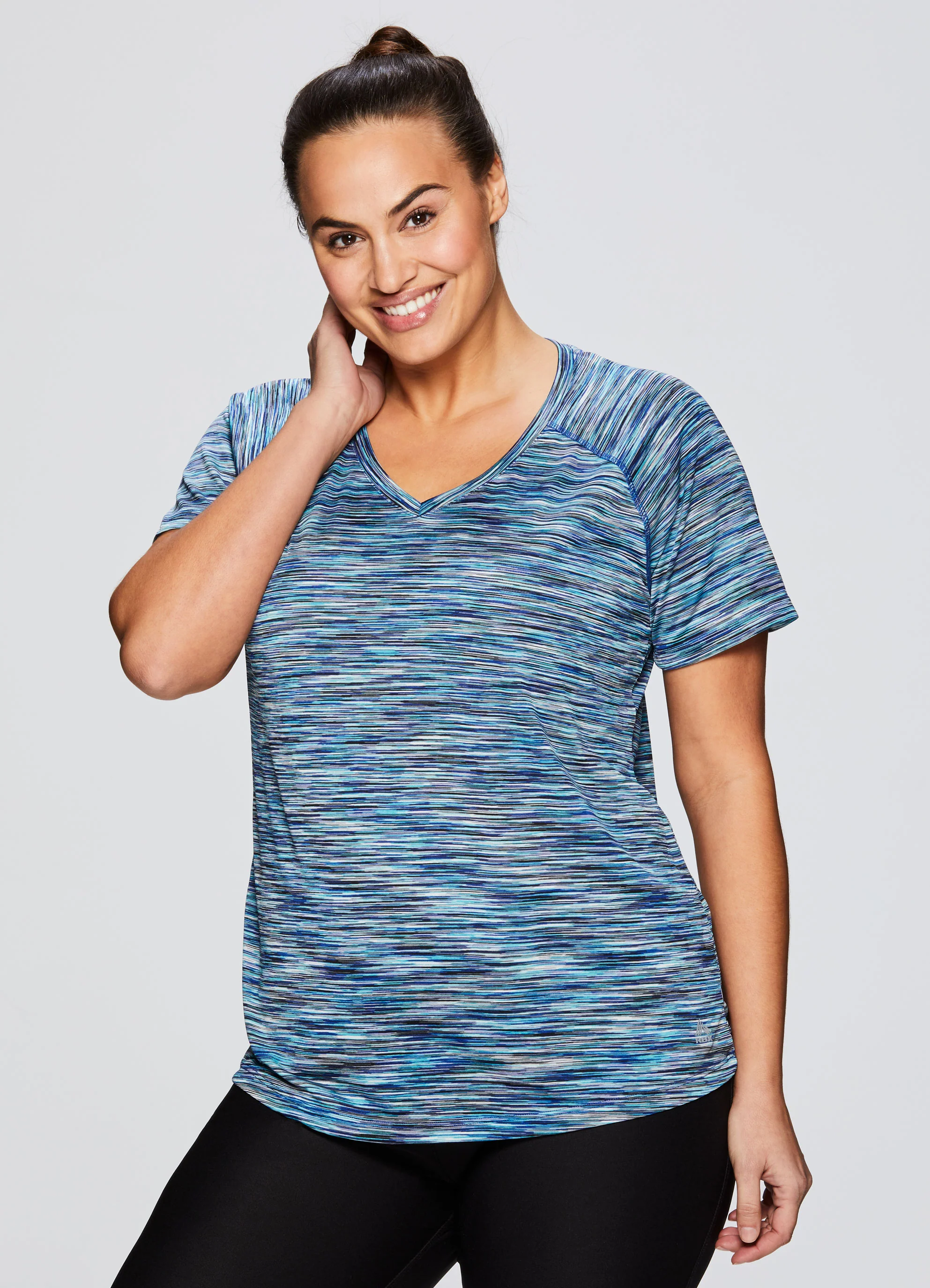 Plus Stratus Short Sleeve V-Neck Tee Shirt - Image 28