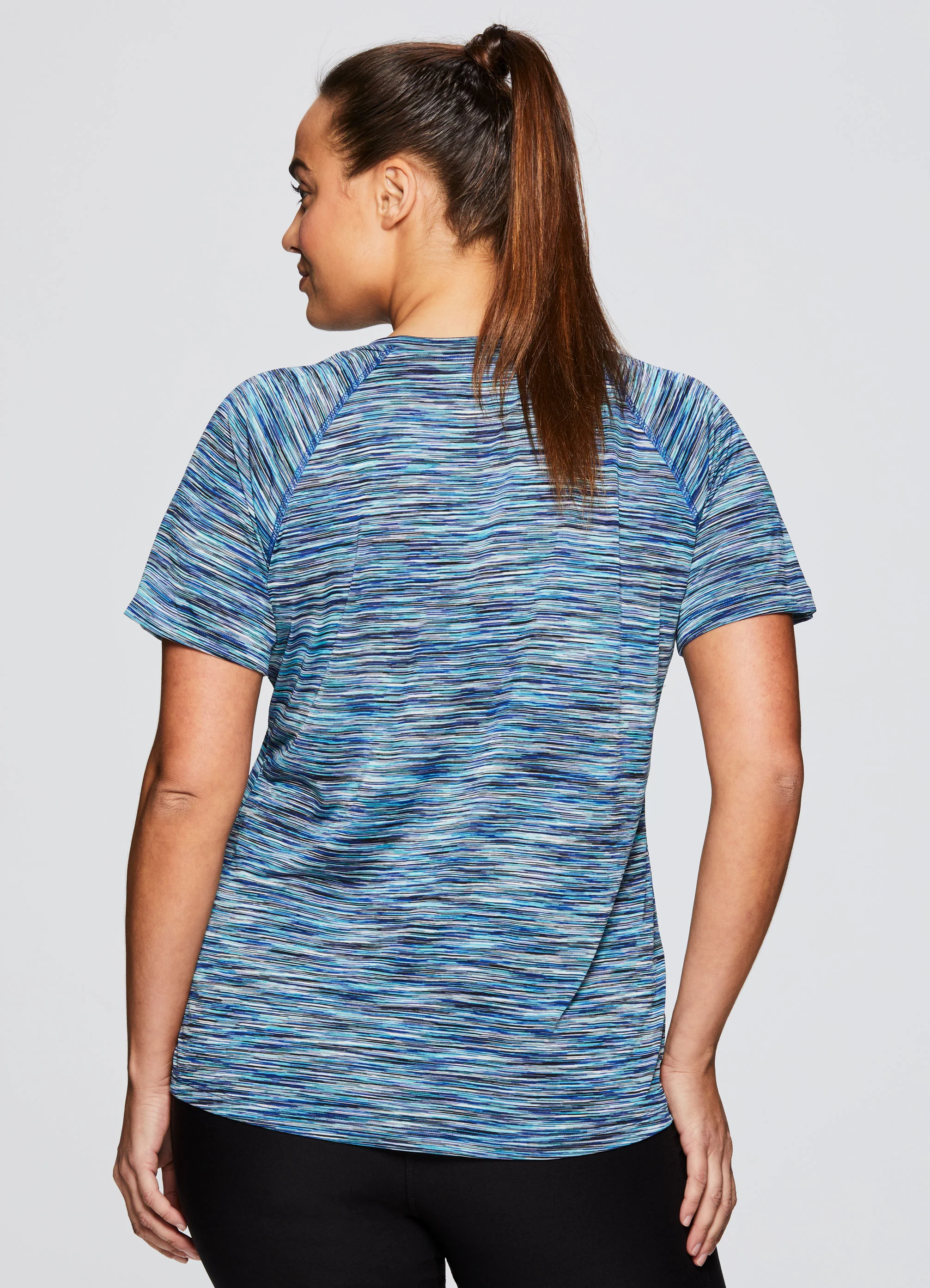 Plus Stratus Short Sleeve V-Neck Tee Shirt - Image 29