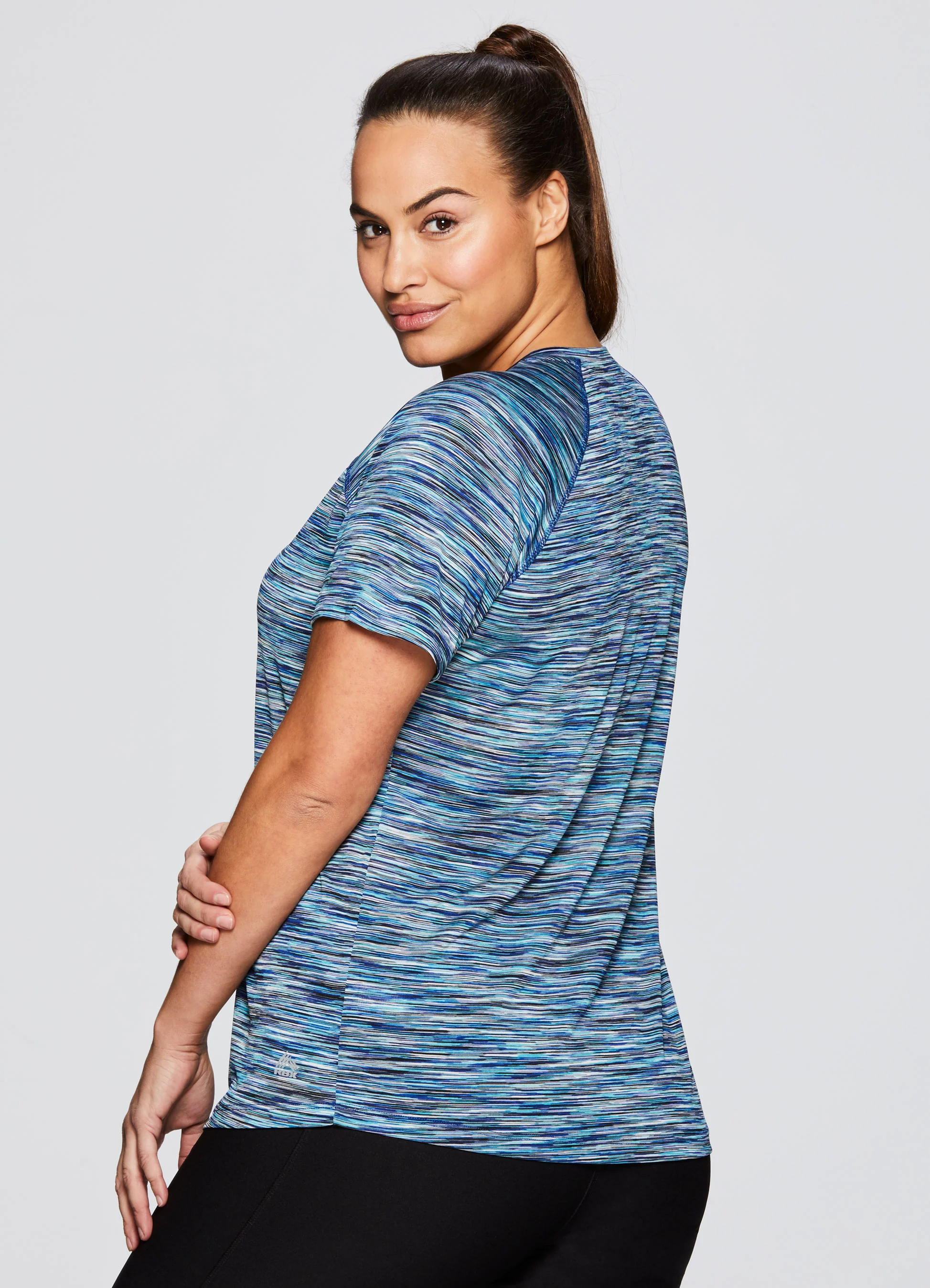 Plus Stratus Short Sleeve V-Neck Tee Shirt - Image 31