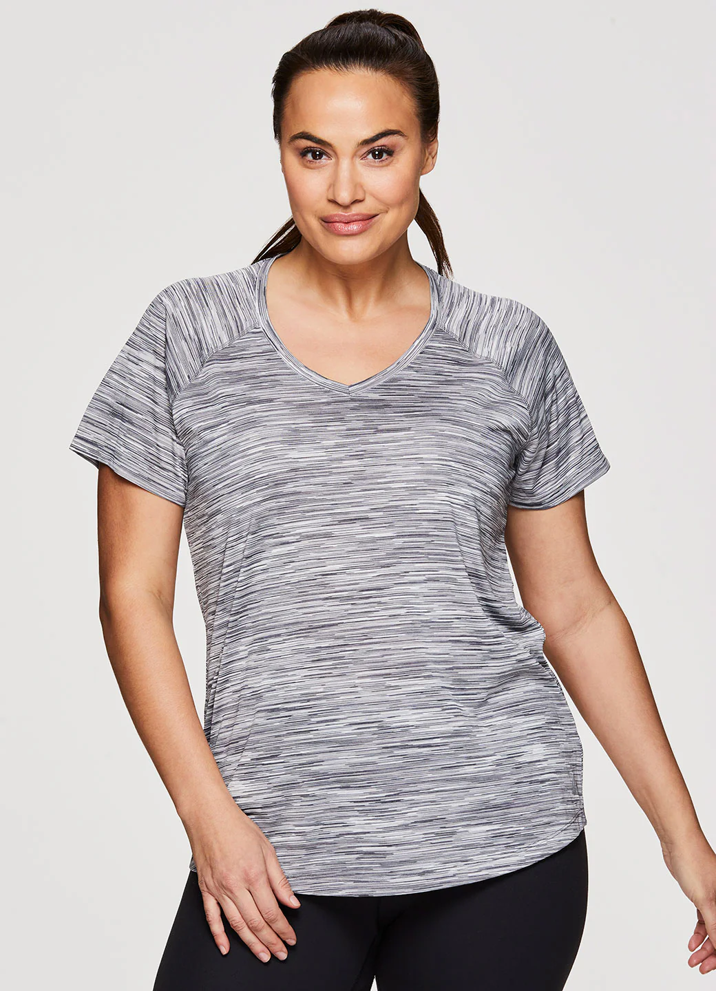 Plus Stratus Short Sleeve V-Neck Tee Shirt - Image 7