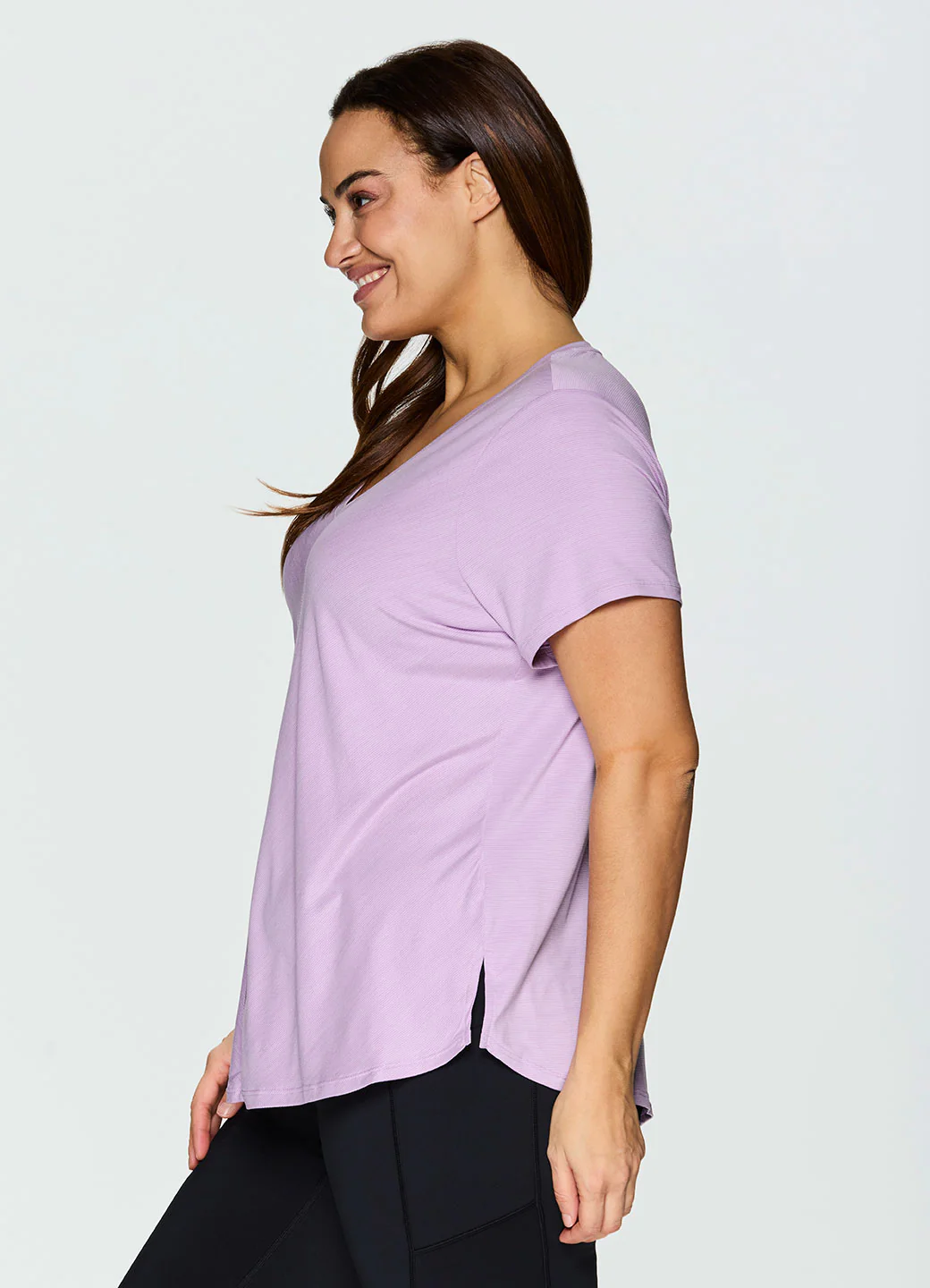Plus Stratus Super Soft Bias Tee - Image 4