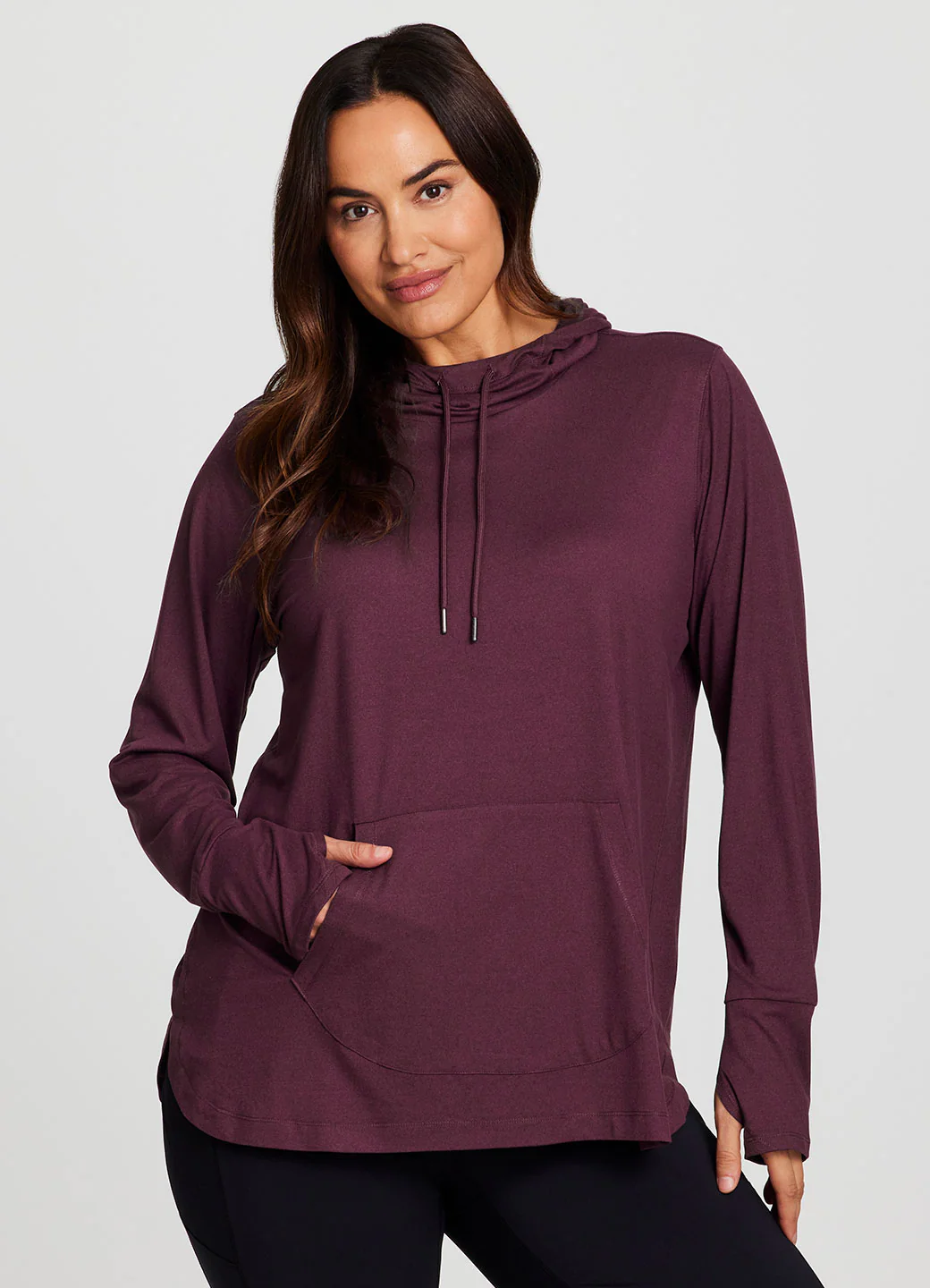 Plus Studio Breathe Super Soft Hoodie Tunic - Image 10