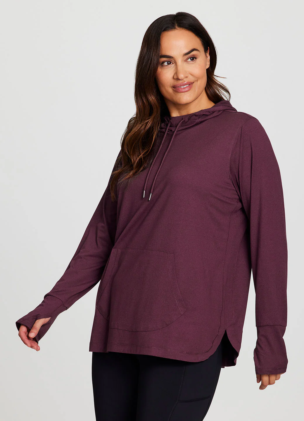 Plus Studio Breathe Super Soft Hoodie Tunic - Image 12