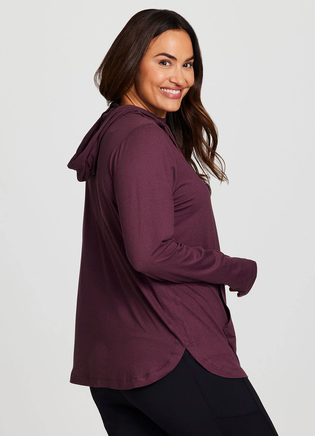 Plus Studio Breathe Super Soft Hoodie Tunic - Image 14