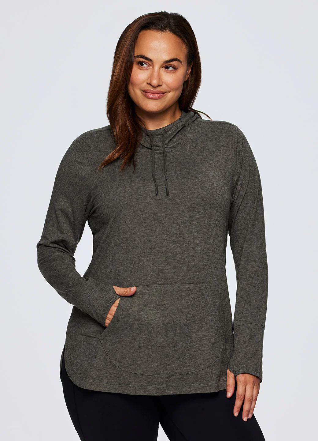 Plus Studio Breathe Super Soft Hoodie Tunic - Image 15