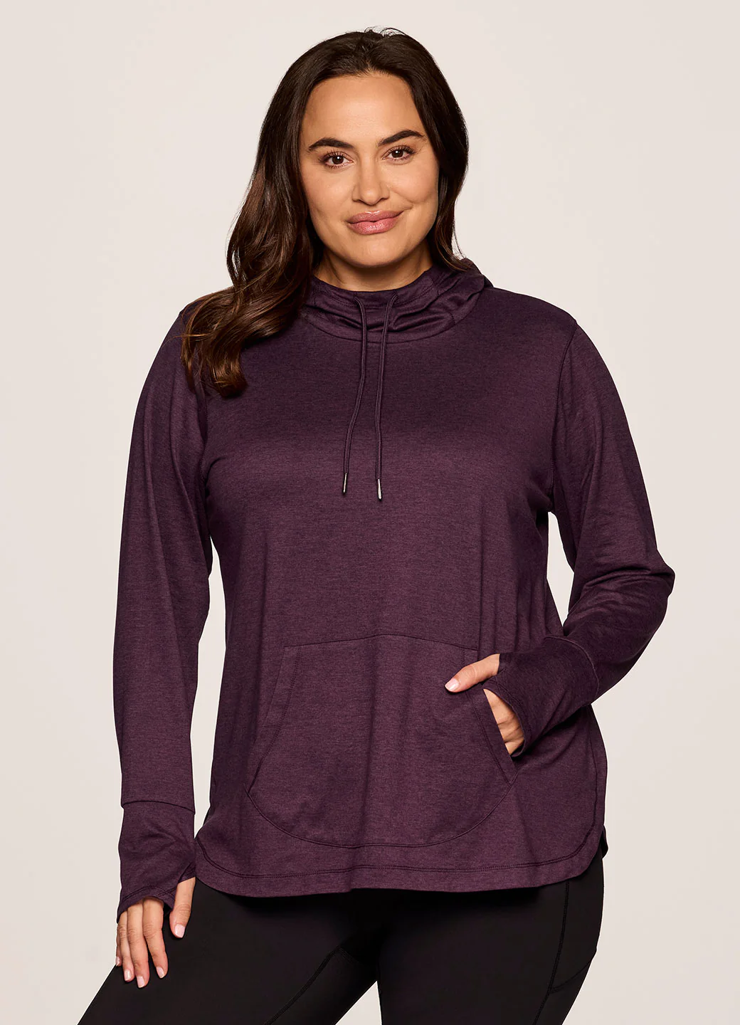 Plus Studio Breathe Super Soft Hoodie Tunic - Image 19