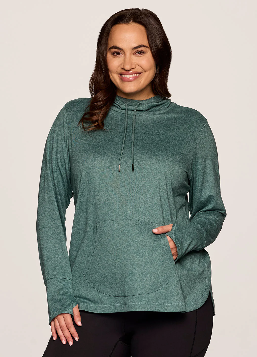 Plus Studio Breathe Super Soft Hoodie Tunic - Image 29
