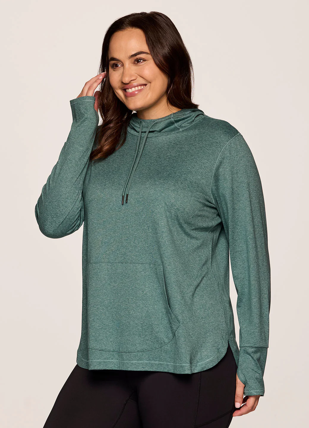 Plus Studio Breathe Super Soft Hoodie Tunic - Image 31