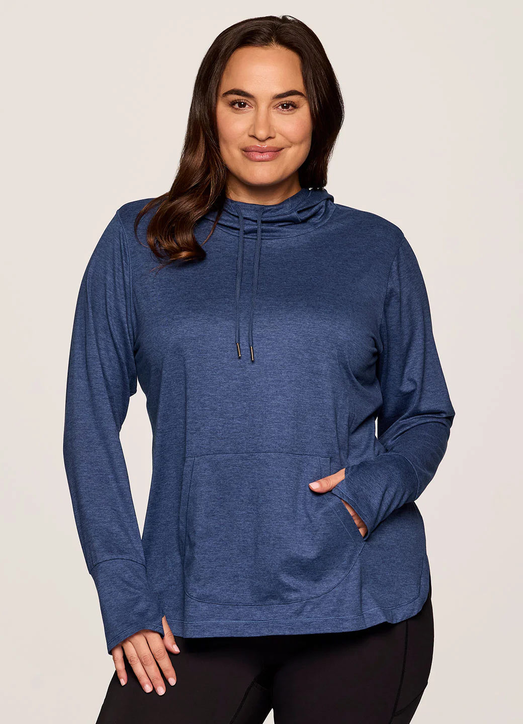 Plus Studio Breathe Super Soft Hoodie Tunic - Image 34