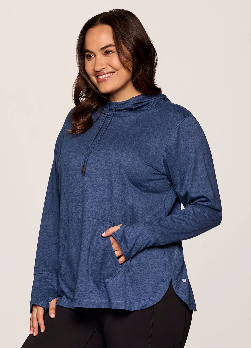 Plus Studio Breathe Super Soft Hoodie Tunic - Image 36