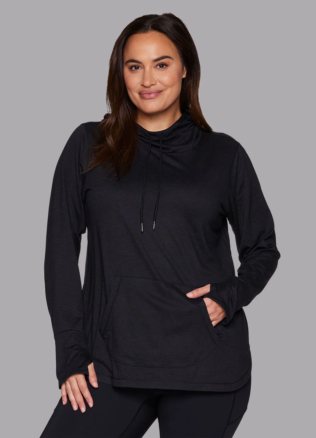 Plus Studio Breathe Super Soft Hoodie Tunic - Image 39