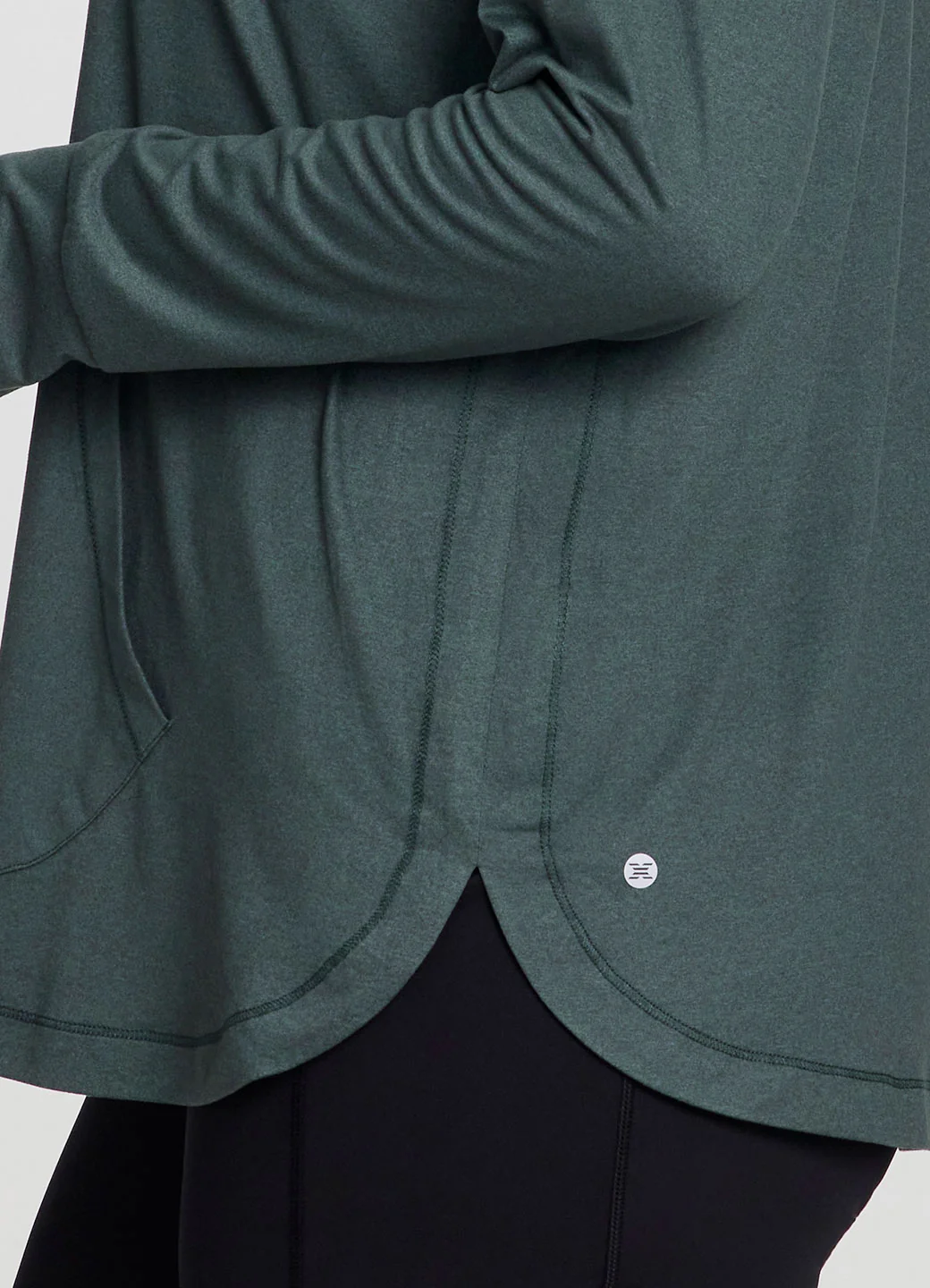 Plus Studio Breathe Super Soft Hoodie Tunic - Image 4