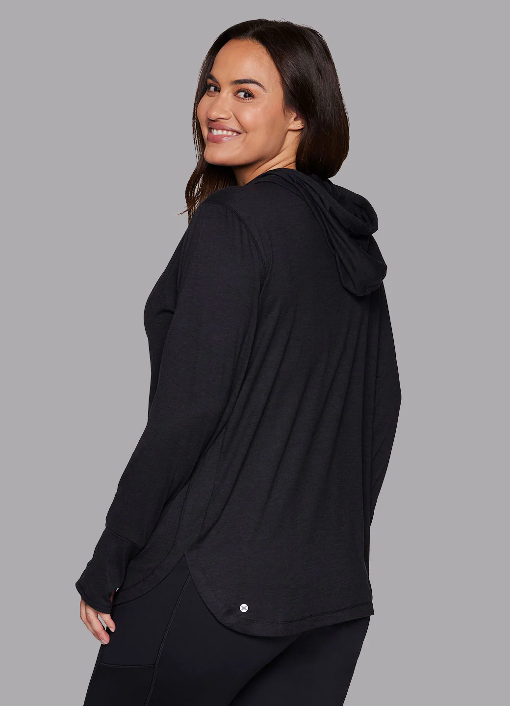 Plus Studio Breathe Super Soft Hoodie Tunic - Image 43