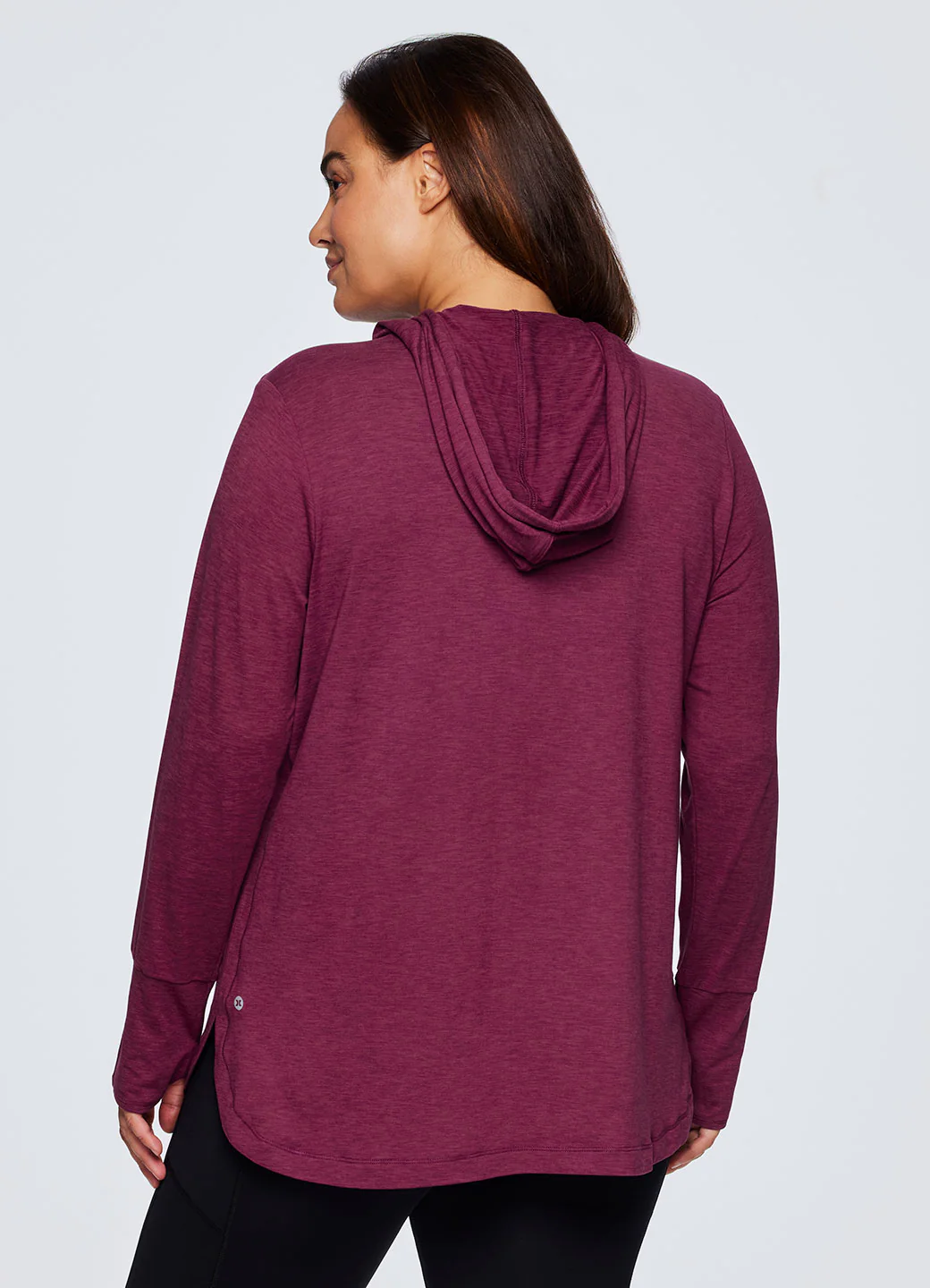Plus Studio Breathe Super Soft Hoodie Tunic - Image 7