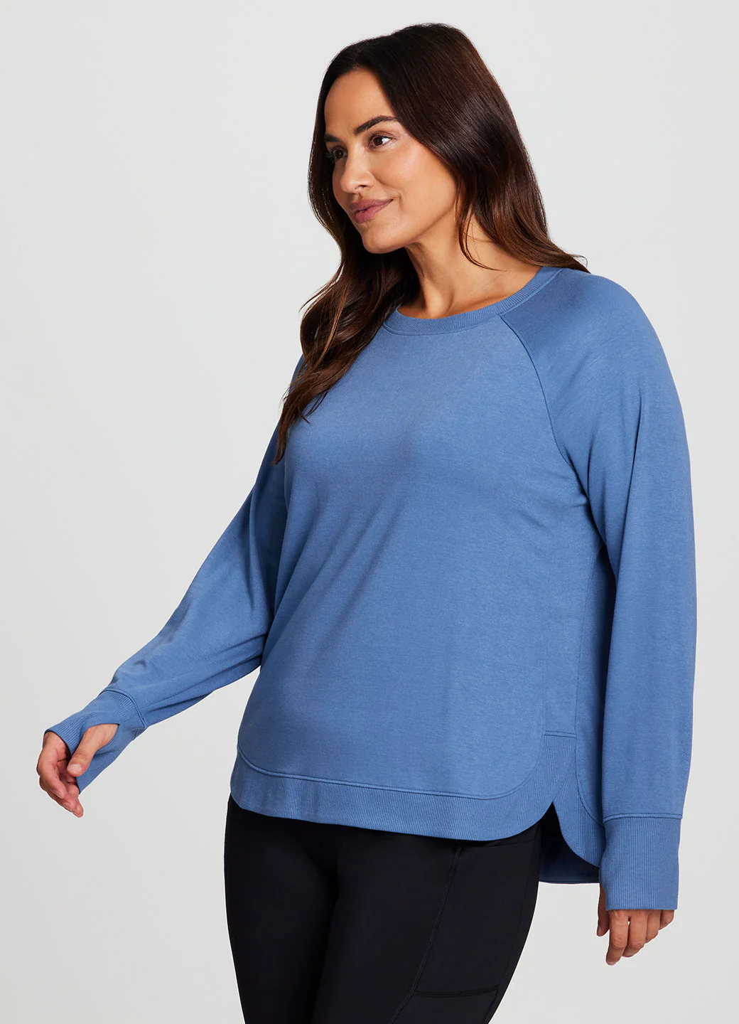 Plus Studio French Terry Sweatshirt - Image 3