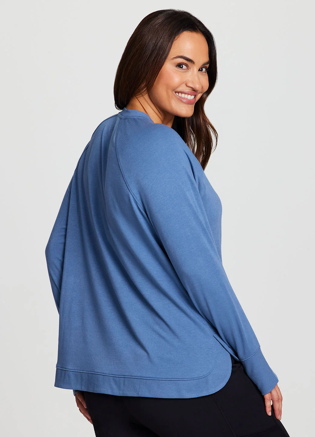 Plus Studio French Terry Sweatshirt - Image 5