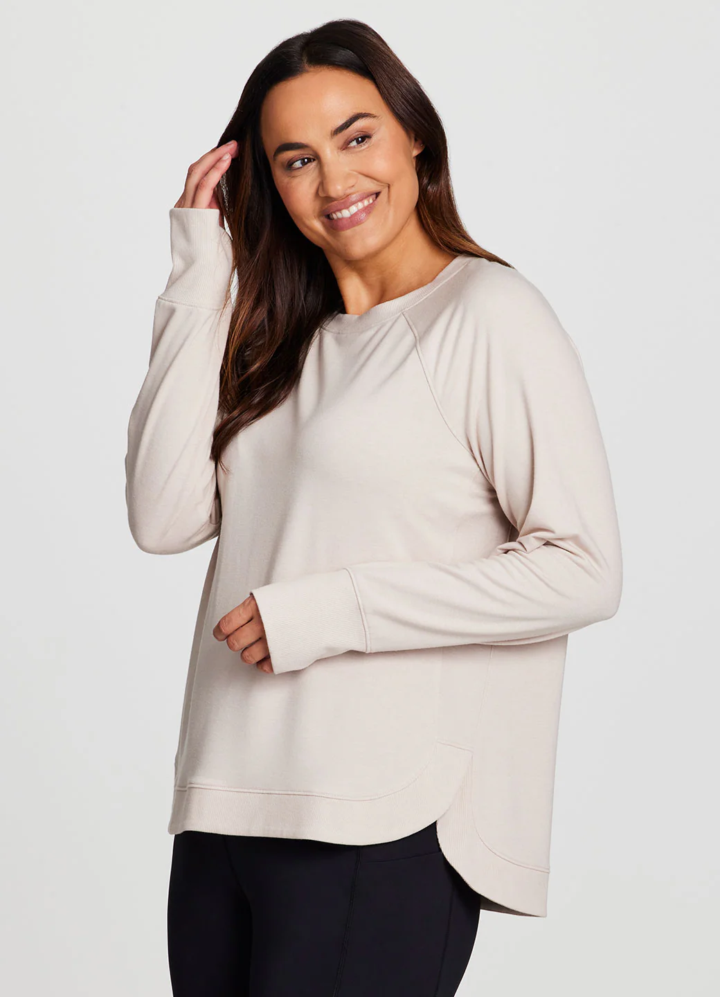 Plus Studio French Terry Sweatshirt - Image 8