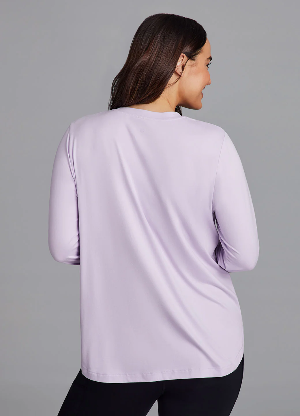 Plus Studio Practice Long Sleeve Tunic Tee - Image 8