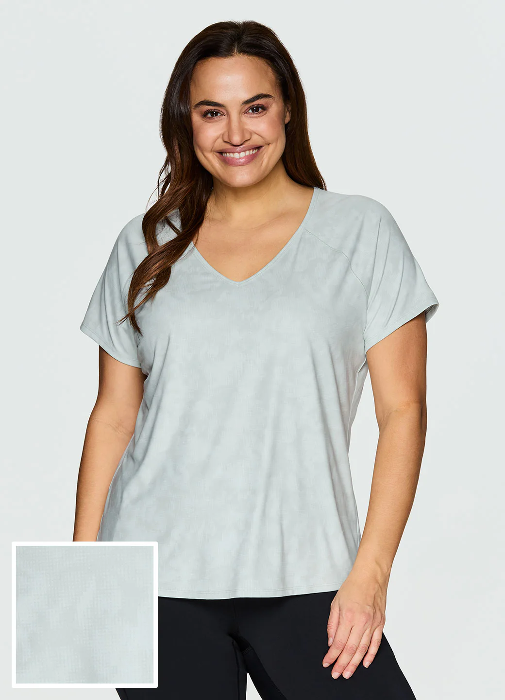 Plus Tonal Floral Super Soft Tee - Image 11