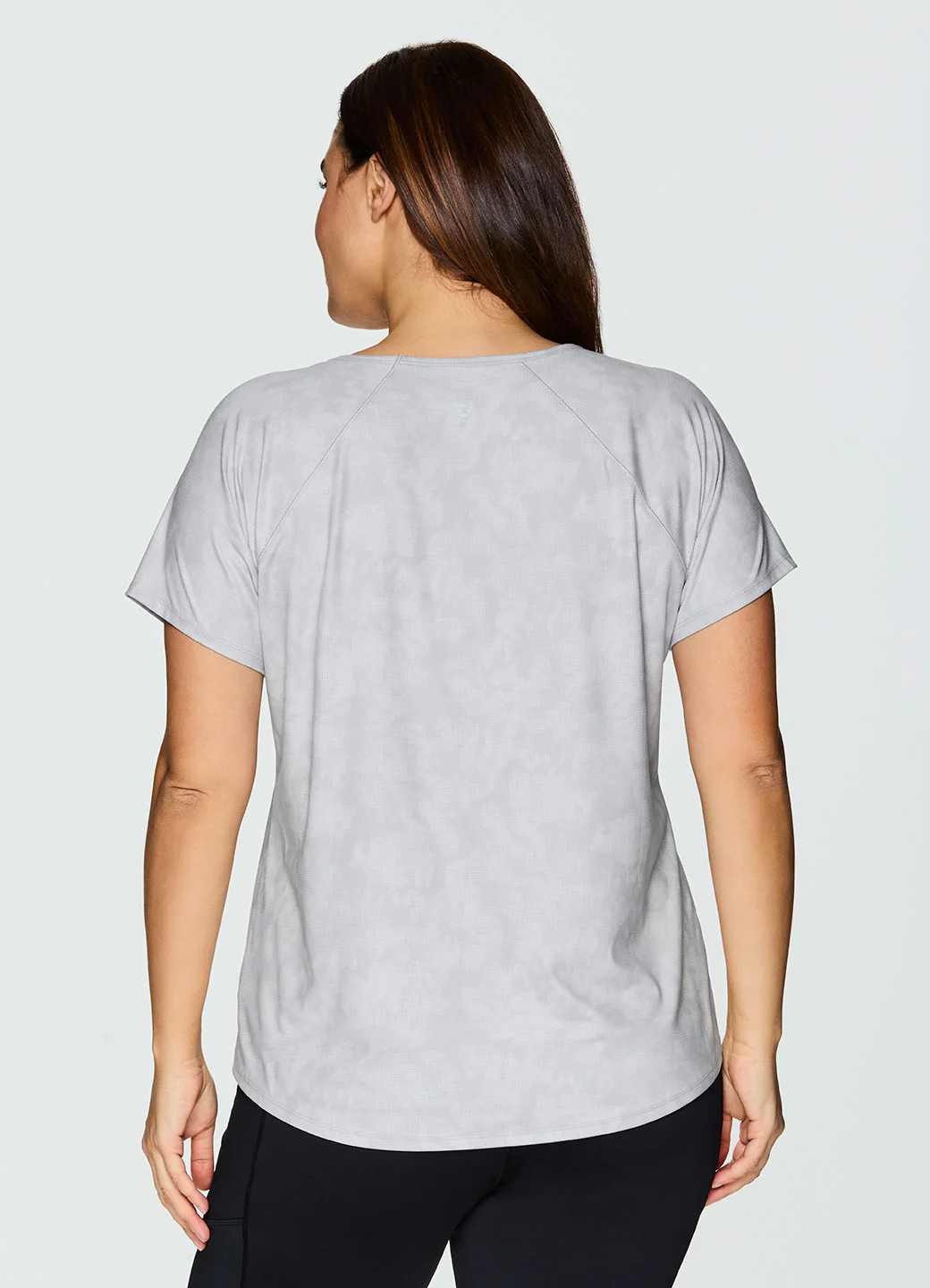 Plus Tonal Floral Super Soft Tee - Image 7
