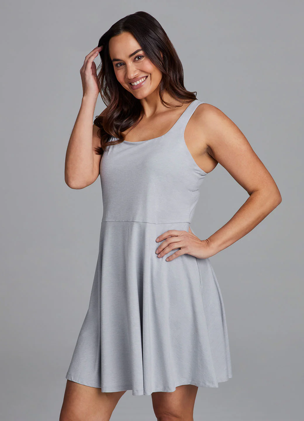 Plus Traveler Fit And Flare Dress - Image 6