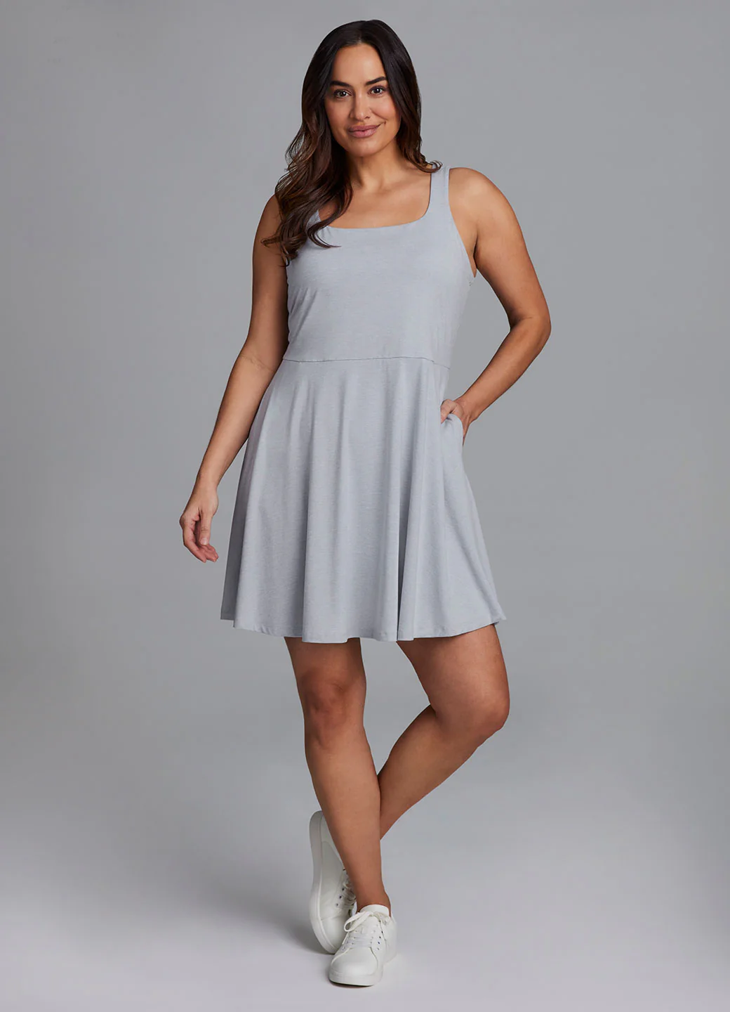 Plus Traveler Fit And Flare Dress - Image 7
