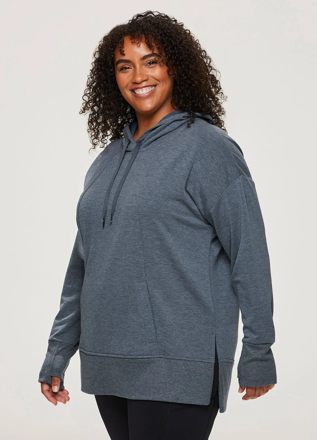 Plus Weekend Fleece Hoodie - Image 3