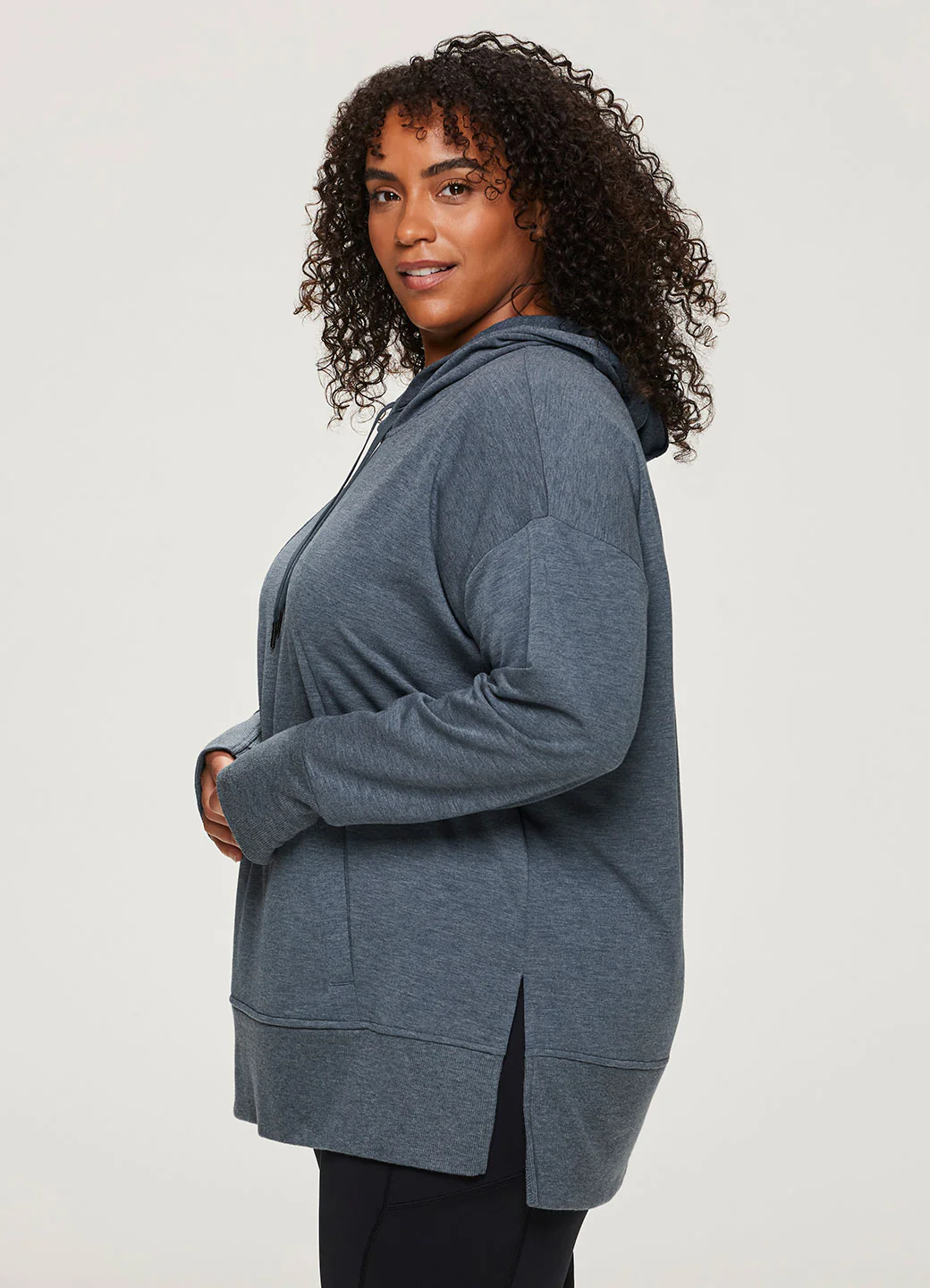 Plus Weekend Fleece Hoodie - Image 4