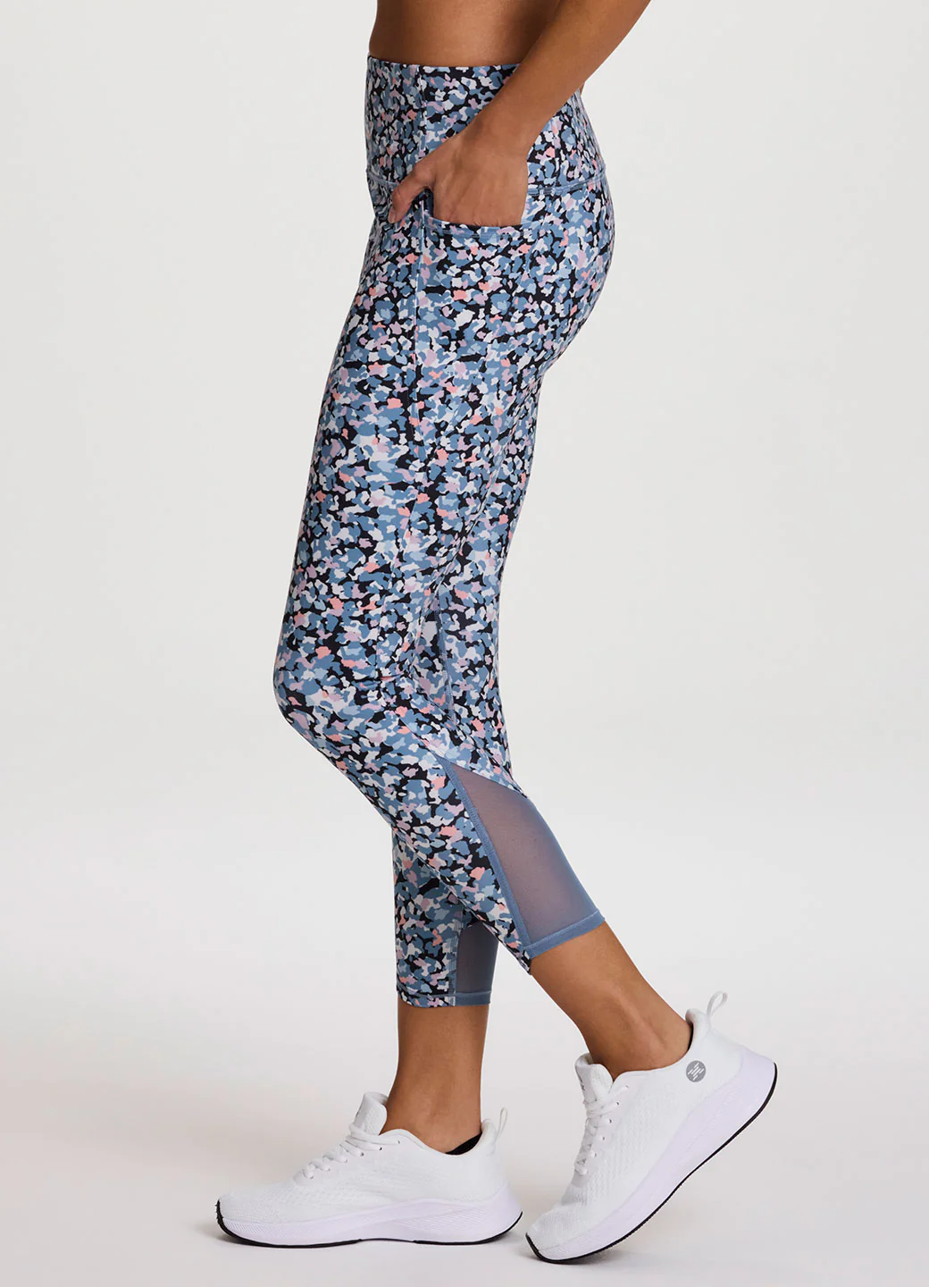 Pop the Confetti Mesh Tech Flex 7/8 Legging - Image 4