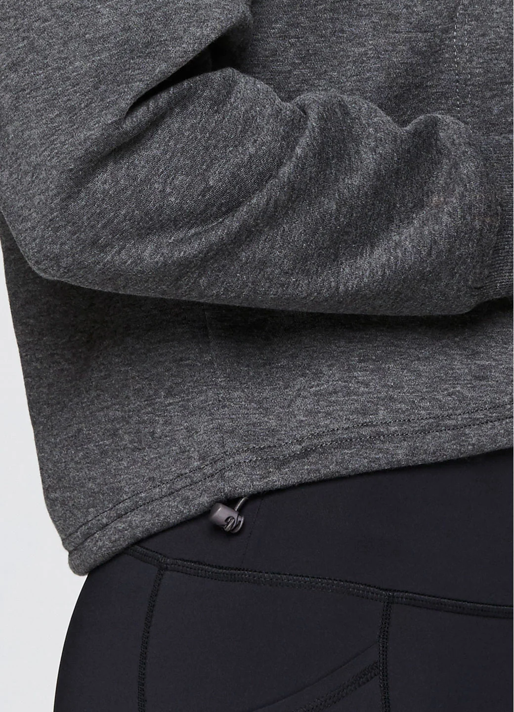 Prime Cropped Fleece Hoodie - Image 9
