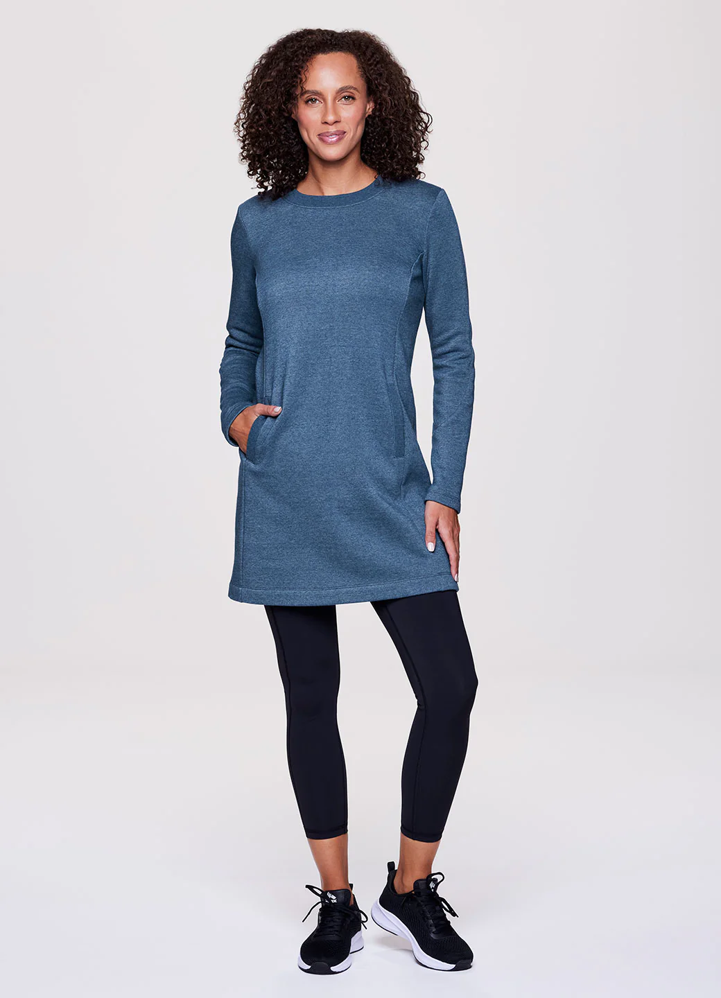 Prime Fleece Crewneck Dress - Image 9