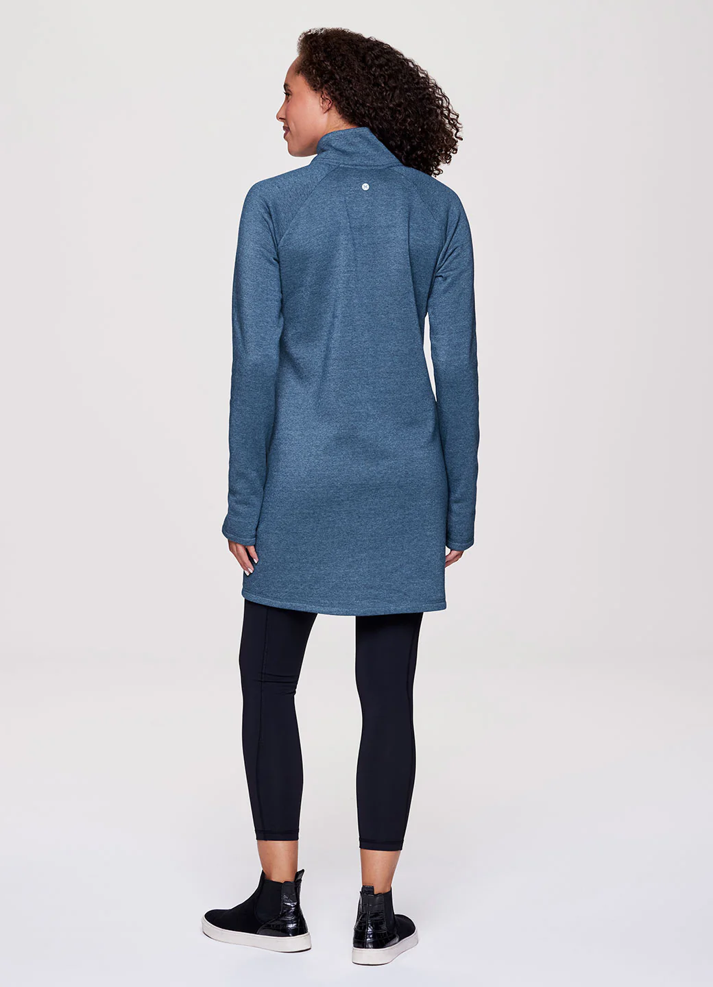 Prime Ready To Roll Fleece Mock Neck Dress - Image 12