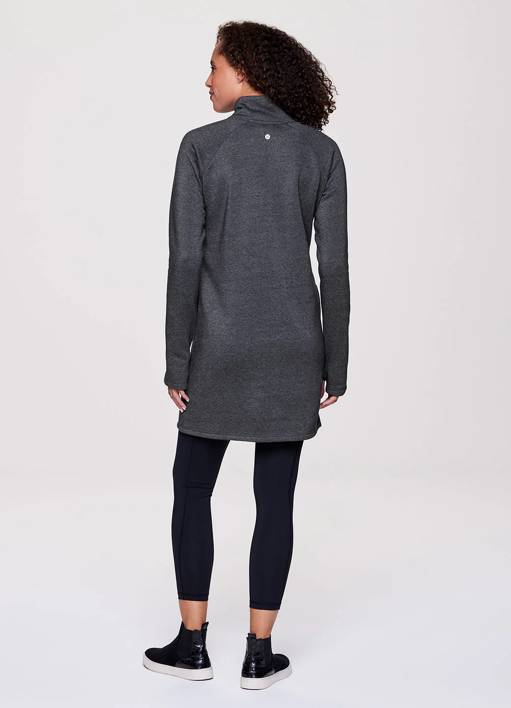 Prime Ready To Roll Fleece Mock Neck Dress - Image 2
