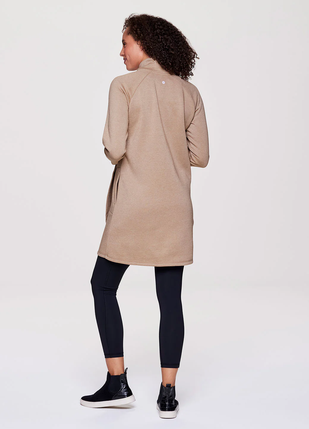 Prime Ready To Roll Fleece Mock Neck Dress - Image 7